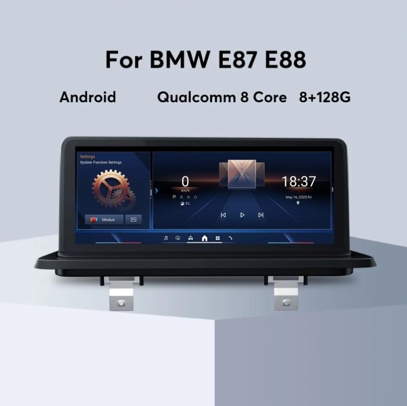 Мултимедия за BMW 1 Series E81 / E82 / E87 / E88 (2005–2014) - БЕЗ фабрична навигация + iDrive контролер - 10.25´´